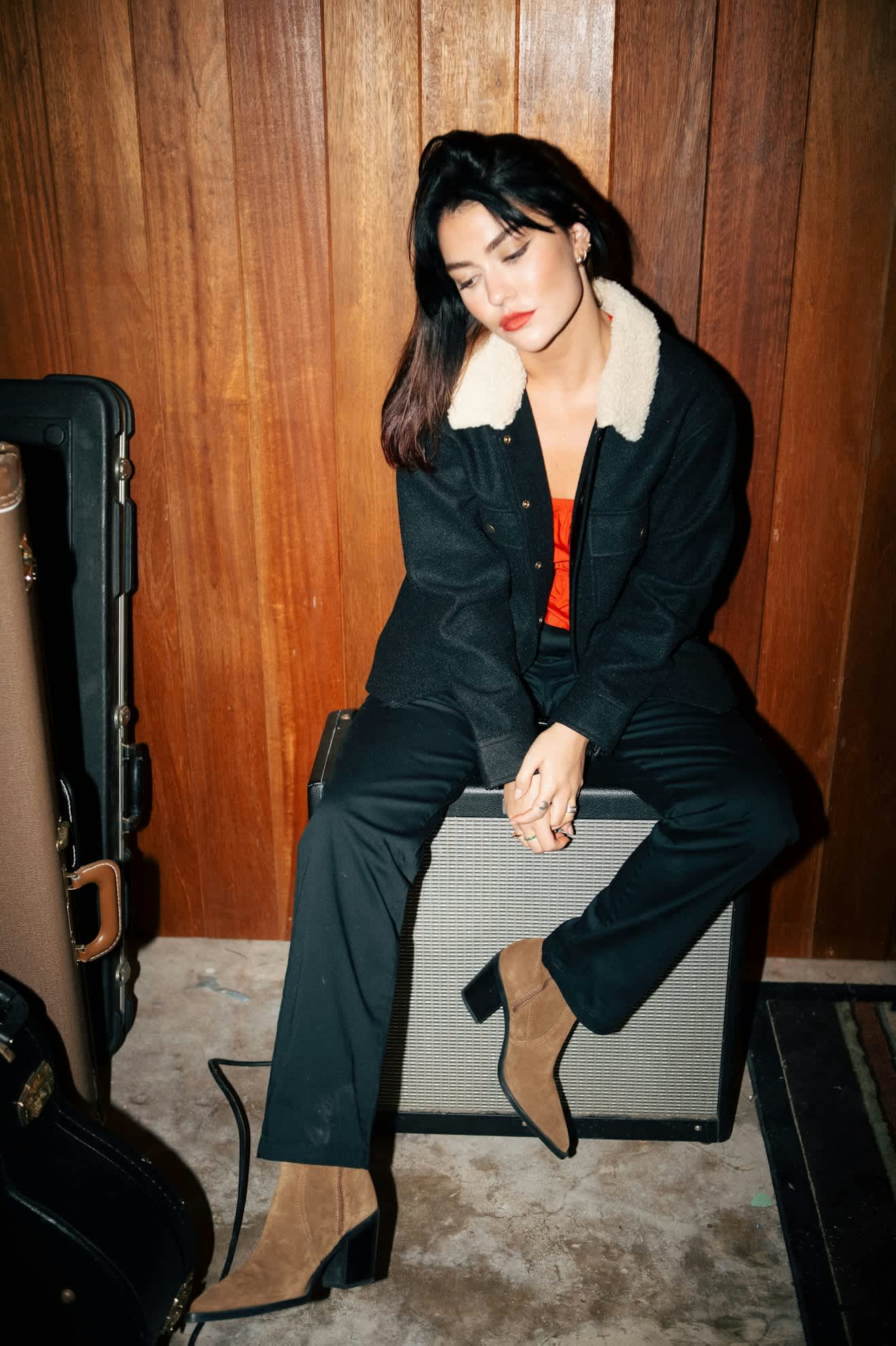 Durham Shirt Jacket - Black - Image 4